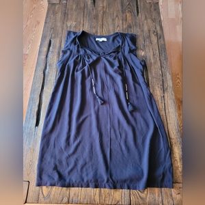Loft Black Medium Sleeveless Black Dress EUC